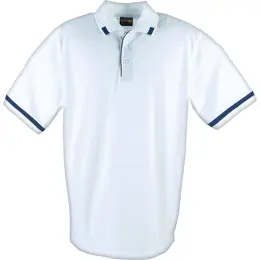 White Navy Mens Matrix Golfer